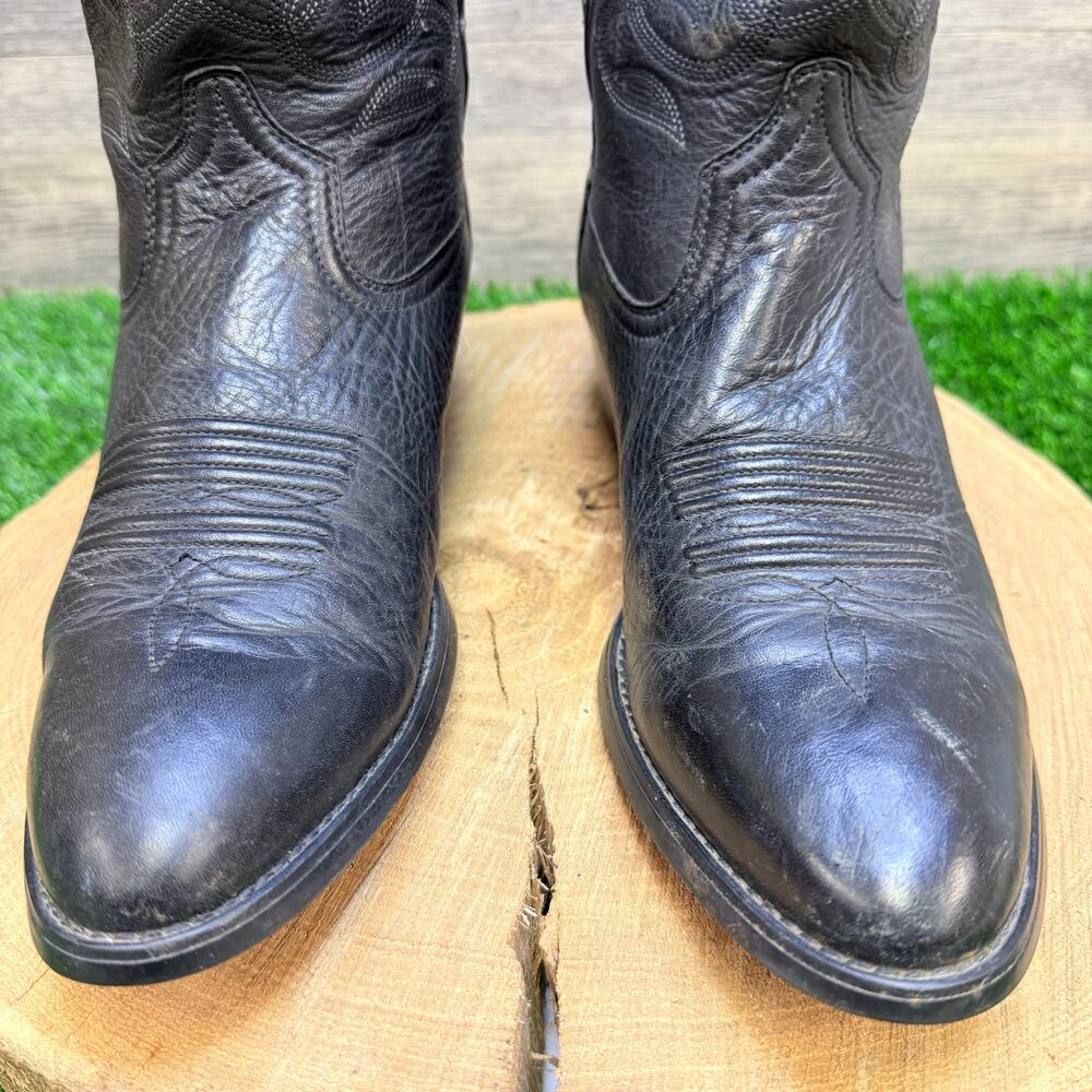 Ariat Women - Size 8.5B - Black Heritage Cowboy Boots 15770 - Picture 2 of 11